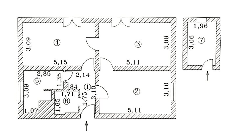 Floreasca, 3 camere, centrala, boxa, parter